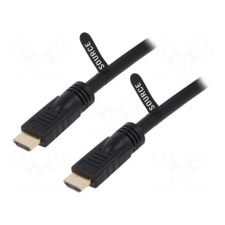 Cable | HDMI 1.4 | HDMI plug,both sides | 30m | black