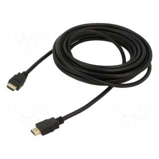 Cable | HDMI 1.4 | HDMI plug,both sides | 7.5m | black