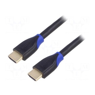 Cable | HDMI 2.0 | HDMI plug,both sides | 7.5m