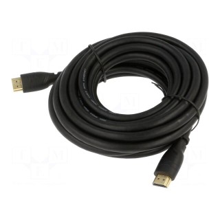 Cable | HDMI 2.1 | HDMI plug,both sides | PVC | Len: 5m | black | black