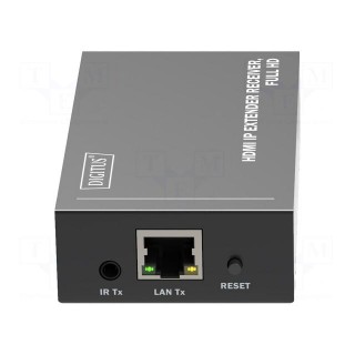 HDMI extender | HDCP 1.3,HDMI 1.3 | black | Enclos.mat: metal