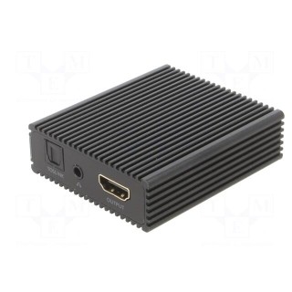 HDMI extender | HDCP 2.2,HDMI 2.0 | black | 10m