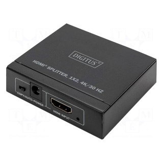 Splitter | HDCP 1.4,HDMI 1.4 | black | Input: DC socket,HDMI socket
