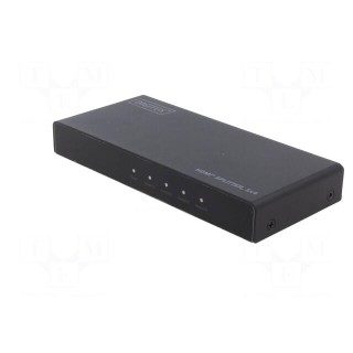 Splitter | HDCP 2.2,HDMI 2.0 | black | Input: DC socket,HDMI socket