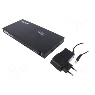 Splitter | HDCP,HDMI 1.4 | black | Input: HDMI socket
