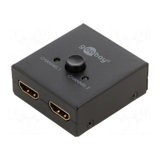 Switch | HDCP 1.4,HDMI 1.4 | black | Input: HDMI socket x2