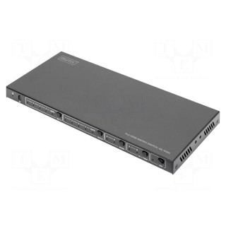 Switch | HDCP 2.2,HDMI 2.0 | black | Enclos.mat: metal