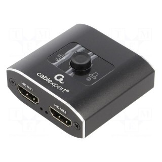 Switch | HDCP,HDMI 2.0 | black | Features: works with 4K, UHD 2160p