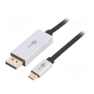 Adapter | DisplayPort 1.4,HDCP 2.2 | DisplayPort plug,USB C plug