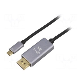 Adapter | DisplayPort 1.4,USB 3.1 | DisplayPort plug,USB C plug