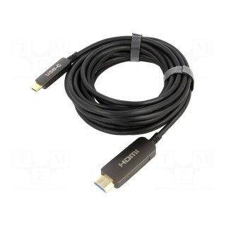 Adapter | HDCP 2.2,HDMI 2.0 | HDMI plug,USB C plug | gold-plated