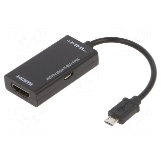Adapter | HDMI socket,USB B micro socket,USB B micro plug