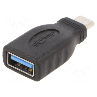 Adapter | OTG,USB 3.0 | USB A socket,USB C plug | black