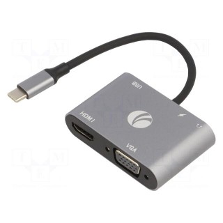 Adapter | OTG,USB 3.0,USB 3.1 | nickel plated | 0.15m | black | 5Gbps