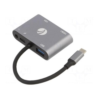 Adapter | OTG,USB 3.0,USB 3.1 | nickel plated | 0.15m | black | 5Gbps