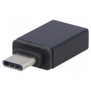 Adapter | OTG,USB 3.1 | USB A socket,USB C plug | nickel plated