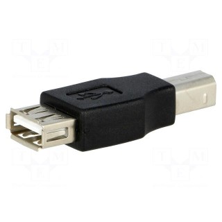 Adapter | USB 2.0 | USB A socket,USB B plug