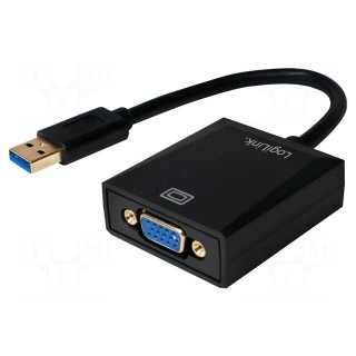 Adapter | USB 2.0,USB 3.0 | D-Sub 15pin HD socket,USB A plug