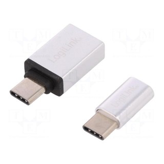 Adapter | USB 2.0,USB 3.0 | Enclos.mat: aluminium