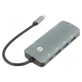 Adapter | USB 3.0,USB 3.1 | nickel plated | 0.15m | black | 10Gbps