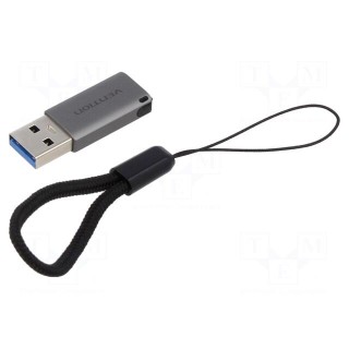 Adapter | USB 3.0,USB 3.1 | USB A plug,USB C socket | 5Gbps | grey