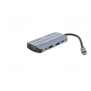 Adapter | USB 3.1 | 0.12m | black | 5Gbps | grey | Cablexpert