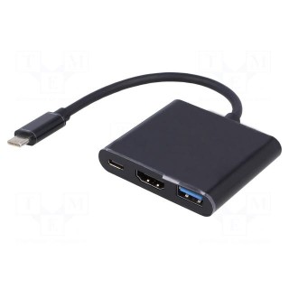 Adapter | USB 3.1 | 0.2m | Colour: black