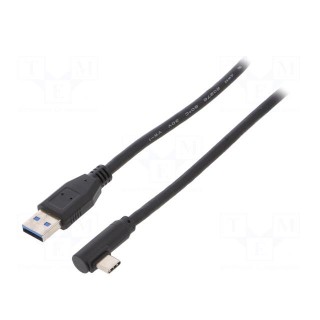Cable | USB 1.1,USB 2.0,USB 3.0 | USB A plug,USB C angled plug