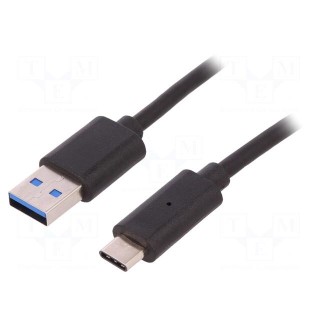 Cable | USB 3.0 | USB A plug,USB C plug | 1.5m