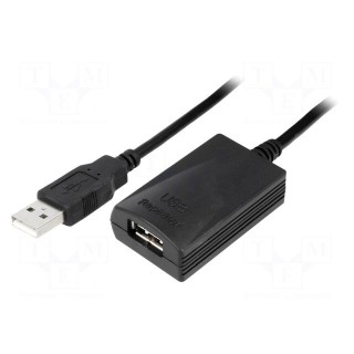 Repeater USB | USB 2.0 | USB A socket,USB A plug | 5m | 480Mbps