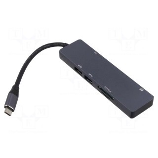 USB 3.0 | 0.15m | Enclos.mat: aluminium | Accessories: hub USB