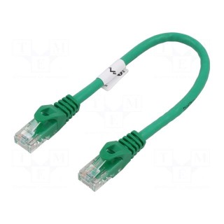 Patch cord | F/UTP | 6 | stranded | CCA | PVC | red | 20m | 26AWG | Cores: 8