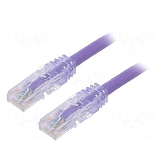 Patch cord | TX6™ PLUS,U/UTP | 6 | stranded | Cu | LSZH | violet | 2m