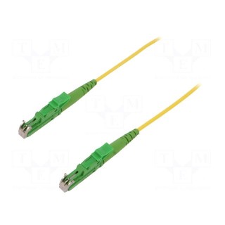 Fiber patch cord | both sides,E2/APC | 1m | Optical fiber: 9/125um