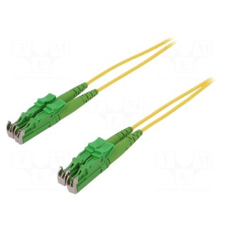 Fiber patch cord | both sides,E2/APC | 3m | Optical fiber: 9/125um