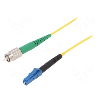 Fiber patch cord | FC/APC,LC/UPC | 5m | Optical fiber: 9/125um