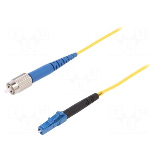 Fiber patch cord | FC/UPC,LC/UPC | 5m | Optical fiber: 9/125um