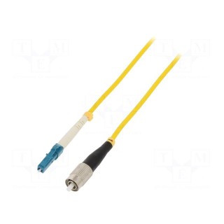 Fiber patch cord | FC/UPC,LC/UPC | 5m | LSZH | Optical fiber: 9/125um