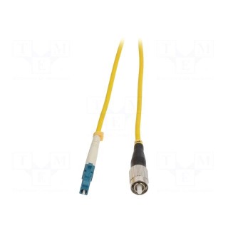 Fiber patch cord | FC/UPC,LC/UPC | 5m | LSZH | Optical fiber: 9/125um