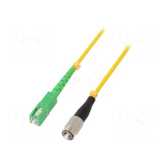 Fiber patch cord | FC/UPC,SC/APC | 5m | LSZH | Optical fiber: 9/125um