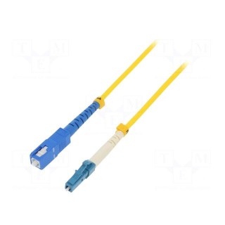 Fiber patch cord | LC/UPC,SC/UPC | 7m | LSZH | Optical fiber: 9/125um