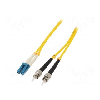 Fiber patch cord | ST/UPC,LC/UPC | 5m | LSZH | Optical fiber: 9/125um