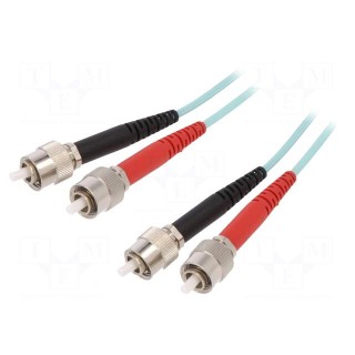 Fiber patch cord | OM3 | both sides,FC/UPC | 2m | LSZH | blue