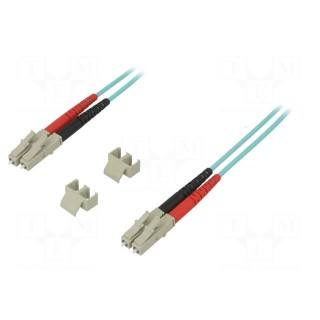 Fiber patch cord | OM3 | both sides,LC/UPC | 2m | LSZH | blue