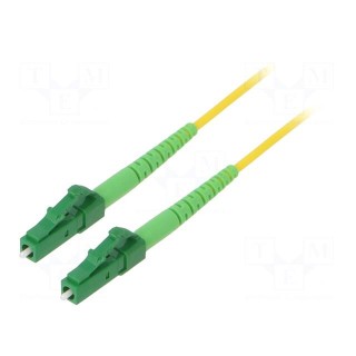 Fiber patch cord | OS2 | LC/APC,both sides | 0.5m | LSZH | yellow