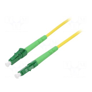 Fiber patch cord | OS2 | LC/APC,both sides | 2m | LSZH | yellow