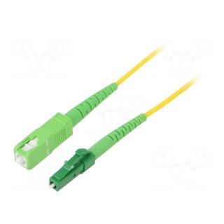 Fiber patch cord | OS2 | LC/APC,SC/APC | 1m | Optical fiber: 9/125um