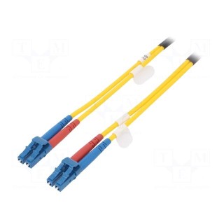 Fiber patch cord | OS2 | LC/UPC,both sides | 7m | LSZH | yellow