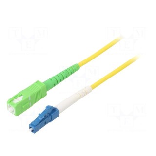 Fiber patch cord | OS2 | LC/UPC,SC/APC | 10m | Optical fiber: 9/125um