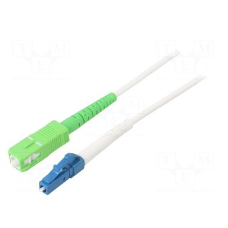 Fiber patch cord | OS2 | LC/UPC,SC/APC | 20m | Optical fiber: 9/125um